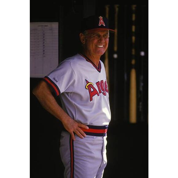 California Angels 80s RAWLINGS shirsey Pullover jersey M L white Home MLB vtg - Picture 8 of 10